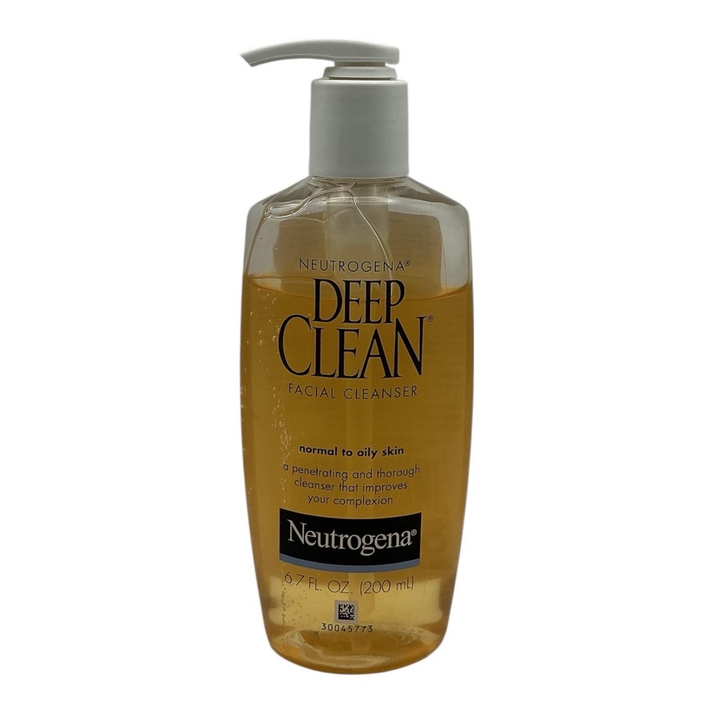 Neutrogena - Deep Clean Facial Cleanser (6.7 oz) - Normal to Oily Skin